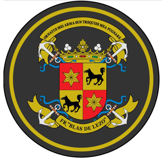 Coat of Arms of the Frigate "Blas de Lezo" (F-103)
